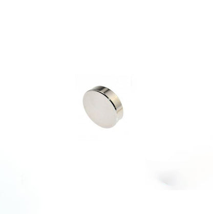 Scheibenmagnet Ø 15,0 x 3,0 mm N45 Nickel - hält 2,9 kg
