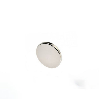 Scheibenmagnet Ø 10,0 x 1,0 mm N35 Nickel - hält 500 g