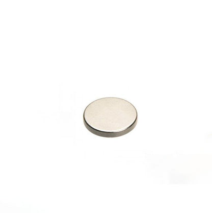 Scheibenmagnet Ø 10,0 x 1,5 mm N52 Nickel - hält 810 g