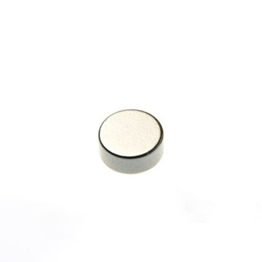 Scheibenmagnet Ø 10,0 x 5,0 mm N45 Nickel - DIAMETRAL