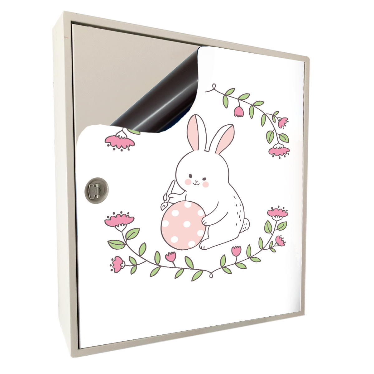 Stromkasten Deko-Folie (Hager) - Hasi malen