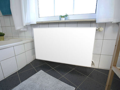 Magnet Heizkörperverkleidung Heizkörperabdeckung Heizung Schutz Motiv Weiss-Matt