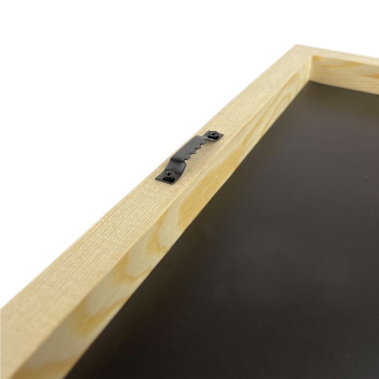 Namenstafel Holz-Magnetboard Holztafel Pinnwand - Inkl. 3 Magnete Motiv: Flugzeug