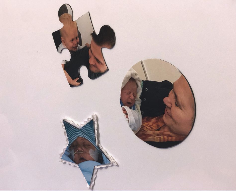 Standard-Set: 12 Do-it-yourself Magnete in verschiedenen Formen
