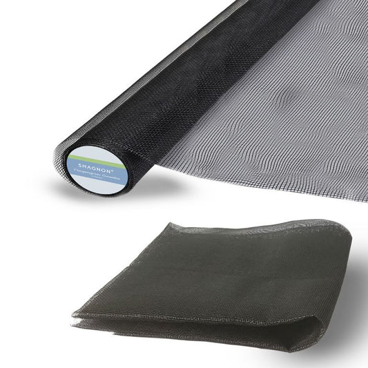 Fliegengitter Rollenware - Fieberglas Gewebe - Schwarz Meterware