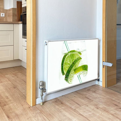 Magnet Heizkörperverkleidung Heizkörperabdeckung Heizung Schutz Motiv Lime