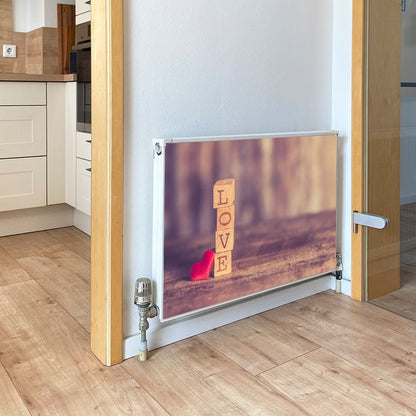 Magnet Heizkörperverkleidung Heizkörperabdeckung Heizung Schutz Motiv Love