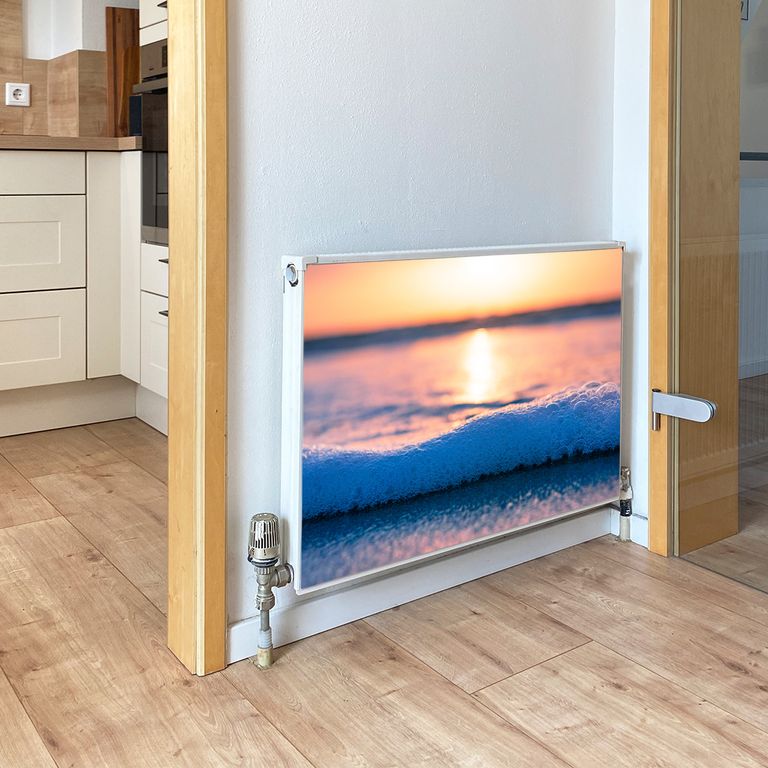 Magnet Heizkörperverkleidung Heizkörperabdeckung Heizkörper - Motiv Bubbles