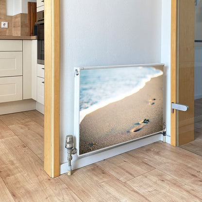 Magnet Heizkörperverkleidung Heizkörperabdeckung Heizkörper - Motiv Fußabdruck