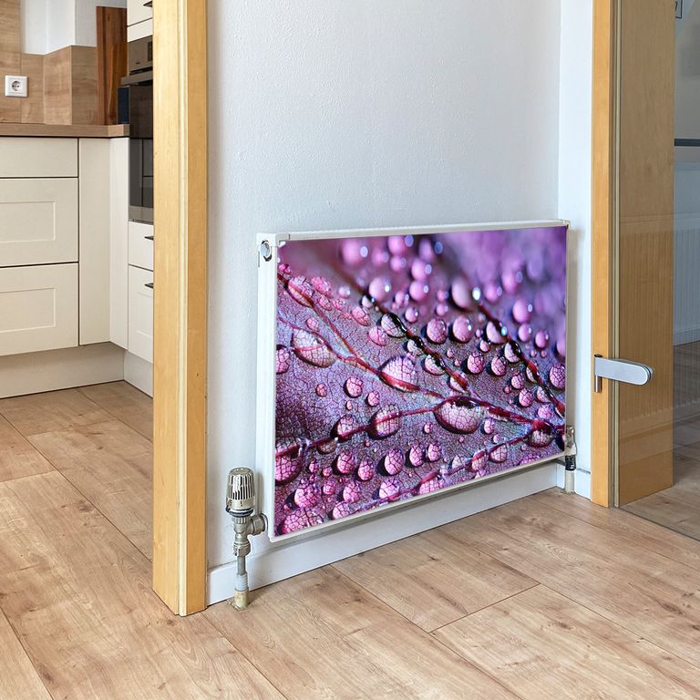 Magnet Heizkörperverkleidung Heizkörperabdeckung Heizung Schutz Motiv Wassertropfen