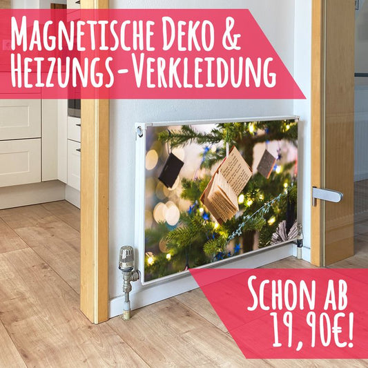 Magnet Heizkörperverkleidung Heizkörperabdeckung Heizung Schutz Motiv Christmastree