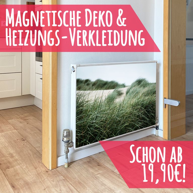 Magnet Heizkörperverkleidung Heizkörperabdeckung Heizung Motiv Dünengras