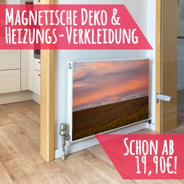 Magnet Heizkörperverkleidung Heizkörperabdeckung Heizkörper - Motiv Field