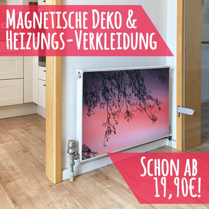 Magnet Heizkörperverkleidung Heizkörperabdeckung Heizkörper - Motiv Bezaubernd