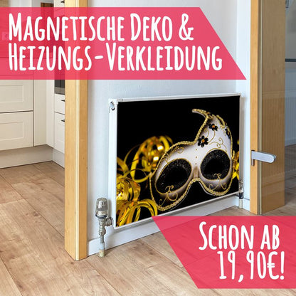 Magnet Heizkörperverkleidung Heizkörperabdeckung Heizung Motiv Karneval