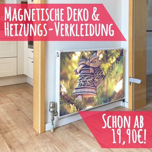 Magnet Heizkörperverkleidung Heizkörperabdeckung Heizung Schutz Motiv Christmasdeco