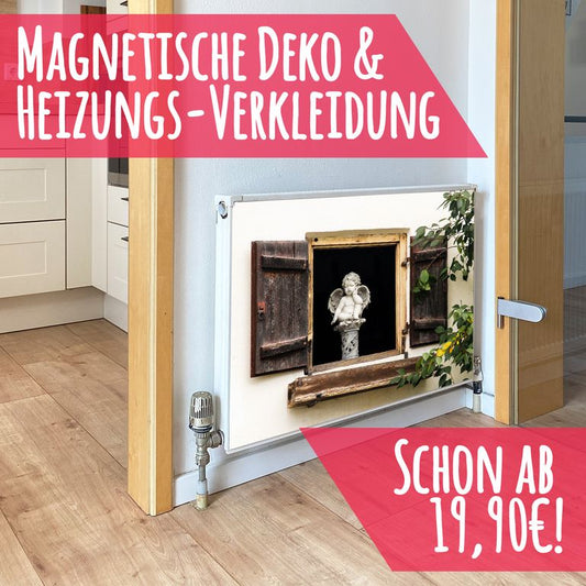 Magnet Heizkörperverkleidung Heizkörperabdeckung Heizung Schutz Motiv Schutzengel