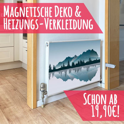 Magnet Heizkörperverkleidung Heizkörperabdeckung Heizkörper - Motiv Trees