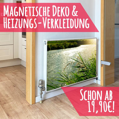 Magnet Heizkörperverkleidung Heizkörperabdeckung Heizkörper - Motiv Wasserlauf