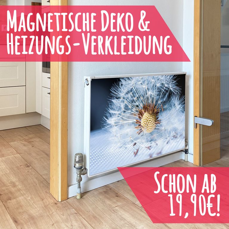 Magnet Heizkörperverkleidung Heizkörperabdeckung Heizkörper - Motiv Blossom