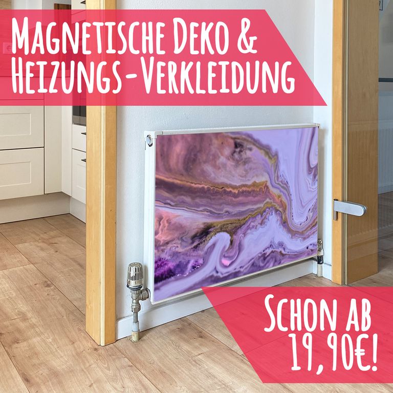 Magnet Heizkörperverkleidung Heizkörperabdeckung Heizung Schutz Motiv Paint