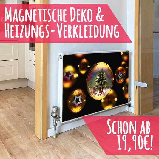 Magnet Heizkörperverkleidung Heizkörperabdeckung Heizung Schutz Motiv Christmas