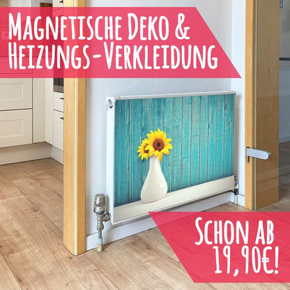 Magnet Heizkörperverkleidung Heizkörperabdeckung Heizung Motiv Sunflower