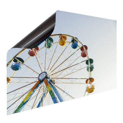 Bedruckte Magnetpinnwand Eisenfolie Whiteboard Magnetwand Motiv Riesenrad