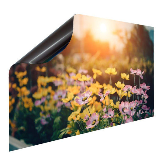 Bedruckte Magnetpinnwand Eisenfolie Whiteboard Magnetwand Motiv Spring
