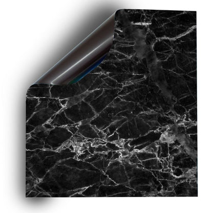 Spülmaschinen Möbel Magnetfolie Dekofolie Dekor Einzelbild - Motiv Black