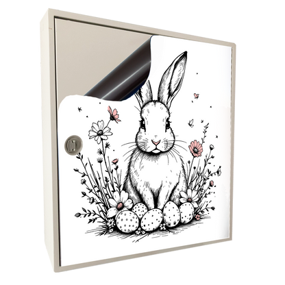 Stromkasten Deko-Folie (Hager) - Hasi Illustration