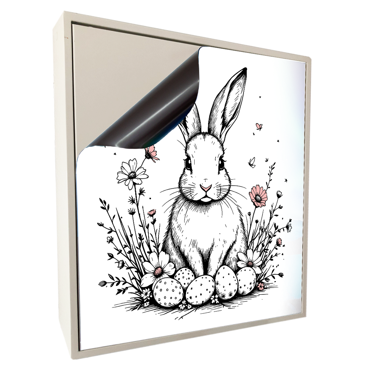 Stromkasten Deko-Folie (Hager) - Hasi Illustration