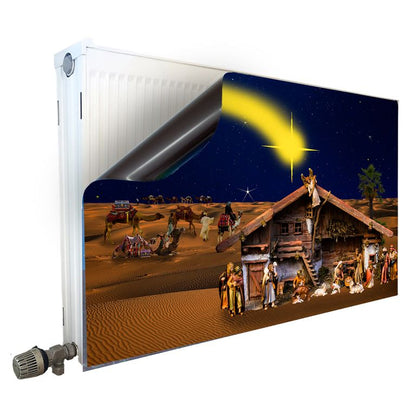 Magnet Heizkörperverkleidung Heizkörperabdeckung Heizung Motiv Weihnachtskrippe