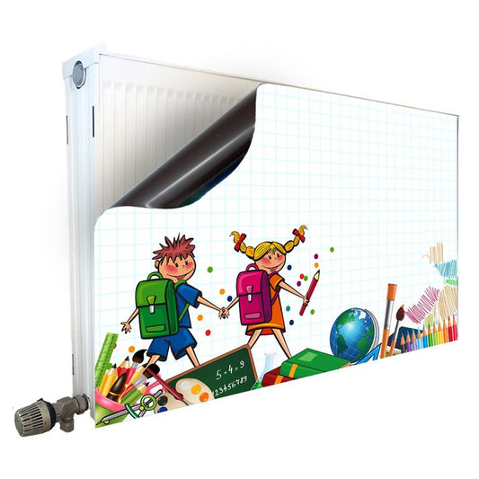 Magnet Heizkörperverkleidung Heizkörperabdeckung Heizkörper - Motiv Klassenzimmer