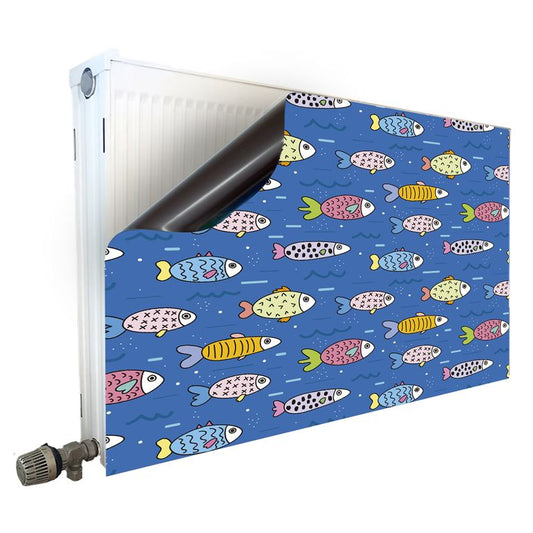 Magnet Heizkörperverkleidung Heizkörperabdeckung Heizung Motiv Fische