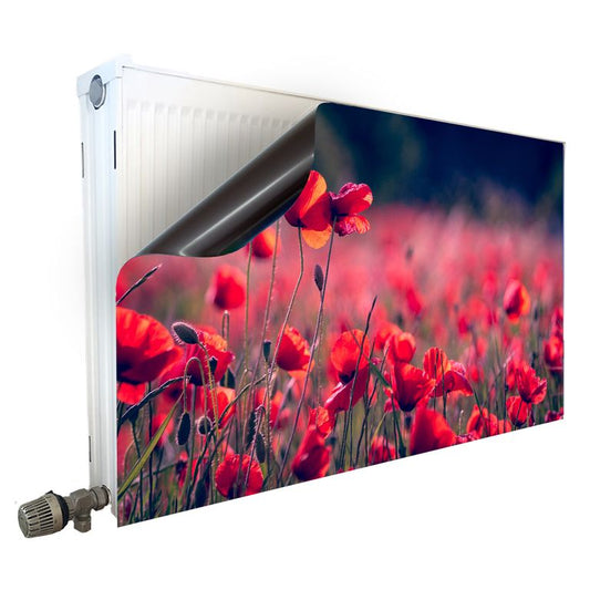 Magnet Heizkörperverkleidung Heizkörperabdeckung Heizung Schutz Motiv Blumenmeer