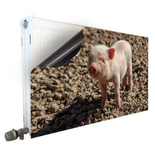 Magnet Heizkörperverkleidung Heizkörperabdeckung Heizung Motiv Baby Ferkel