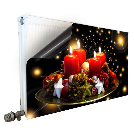 Magnet Heizkörperverkleidung Heizkörperabdeckung Heizung Schutz Motiv Advent