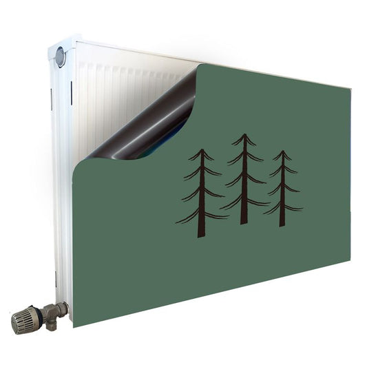 Magnet Heizkörperverkleidung Heizkörperabdeckung Heizkörper - Motiv Tannen