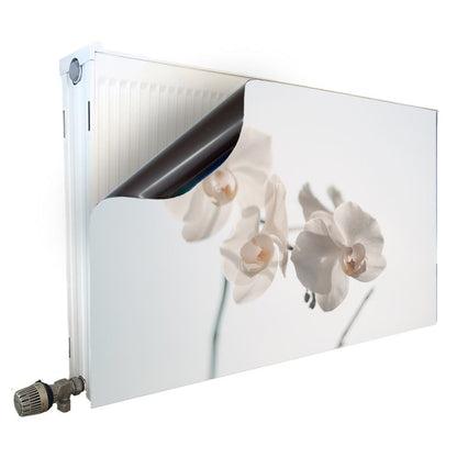 Magnet Heizkörperverkleidung Heizkörperabdeckung Heizkörper - Motiv Weiße Orchidee