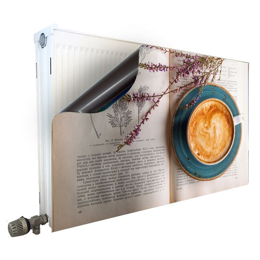 Magnet Heizkörperverkleidung Heizkörperabdeckung Heizung Schutz Motiv Book