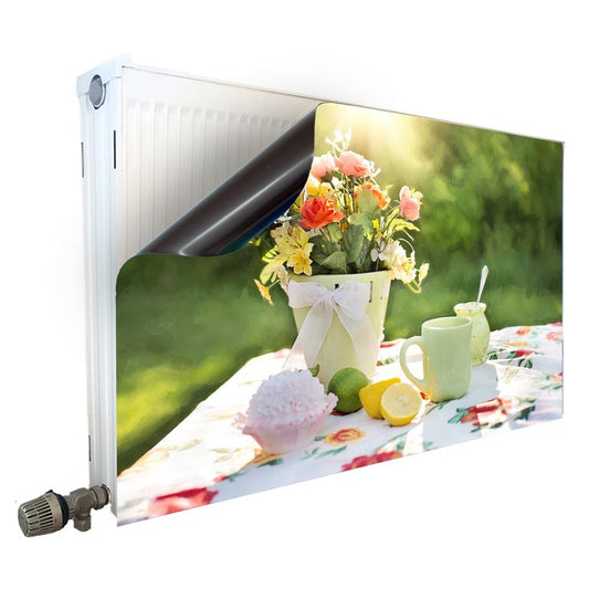 Magnet Heizkörperverkleidung Heizkörperabdeckung Heizung Schutz Motiv Garten