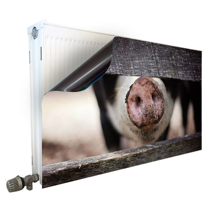 Magnet Heizkörperverkleidung Heizkörperabdeckung Heizung Motiv Schweinchennase