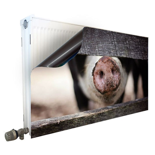 Magnet Heizkörperverkleidung Heizkörperabdeckung Heizung Motiv Schweinchennase
