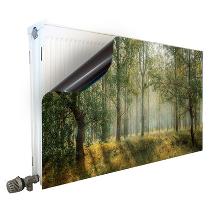Magnet Heizkörperverkleidung Heizkörperabdeckung Heizkörper - Motiv Paradies Wald