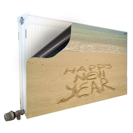 Magnet Heizkörperverkleidung Heizkörperabdeckung Heizung Schutz Motiv HappyNewYear