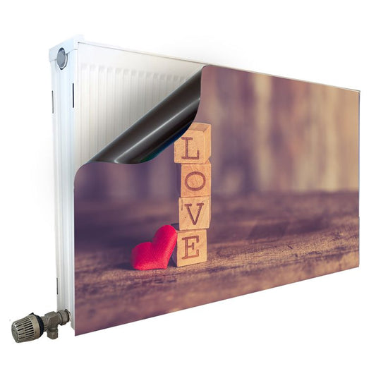 Magnet Heizkörperverkleidung Heizkörperabdeckung Heizung Schutz Motiv Love