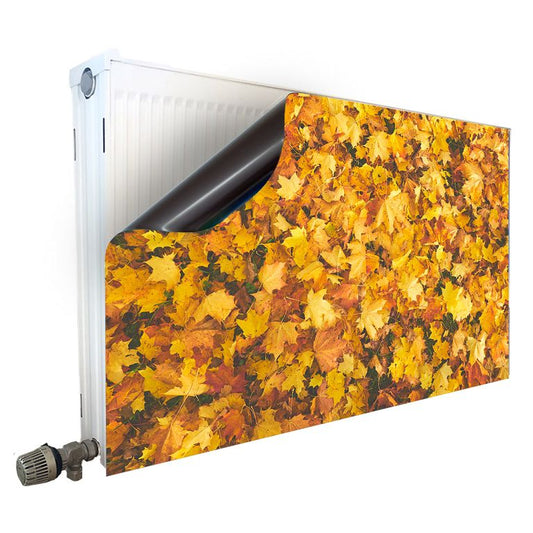 Magnet Heizkörperverkleidung Heizkörperabdeckung Heizung Schutz Motiv Herbst-Laub