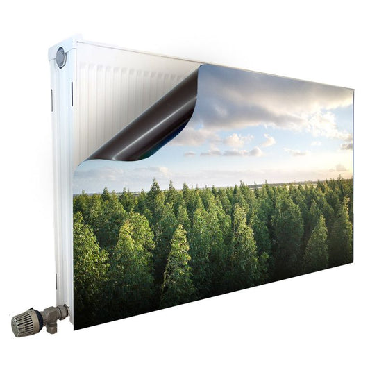 Magnet Heizkörperverkleidung Heizkörperabdeckung Heizung Schutz Motiv Wald