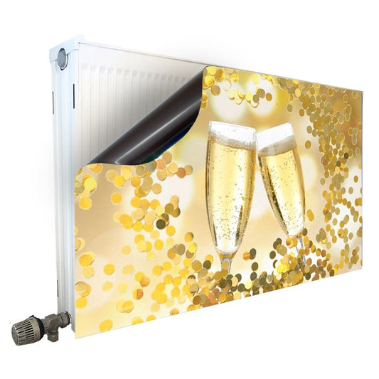 Magnet Heizkörperverkleidung Heizkörperabdeckung Heizung Schutz Motiv Konfetti